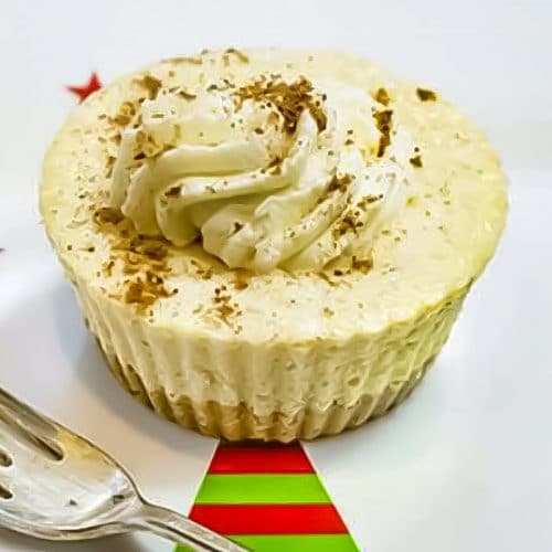 Keto Eggnog Cheesecakes Recipe