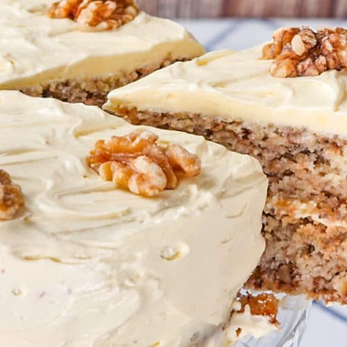 Keto Walnut Cake