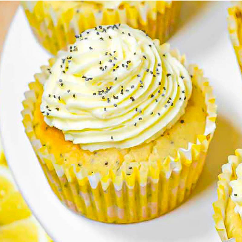 keto lemon poppy seed muffins