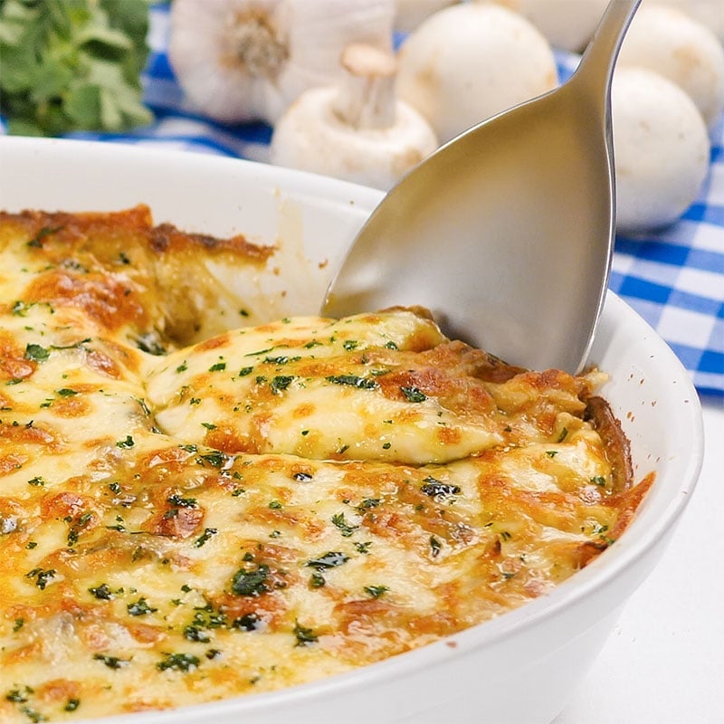 Chicken & Cheese Bake Recipe with Low Carb Ingredients