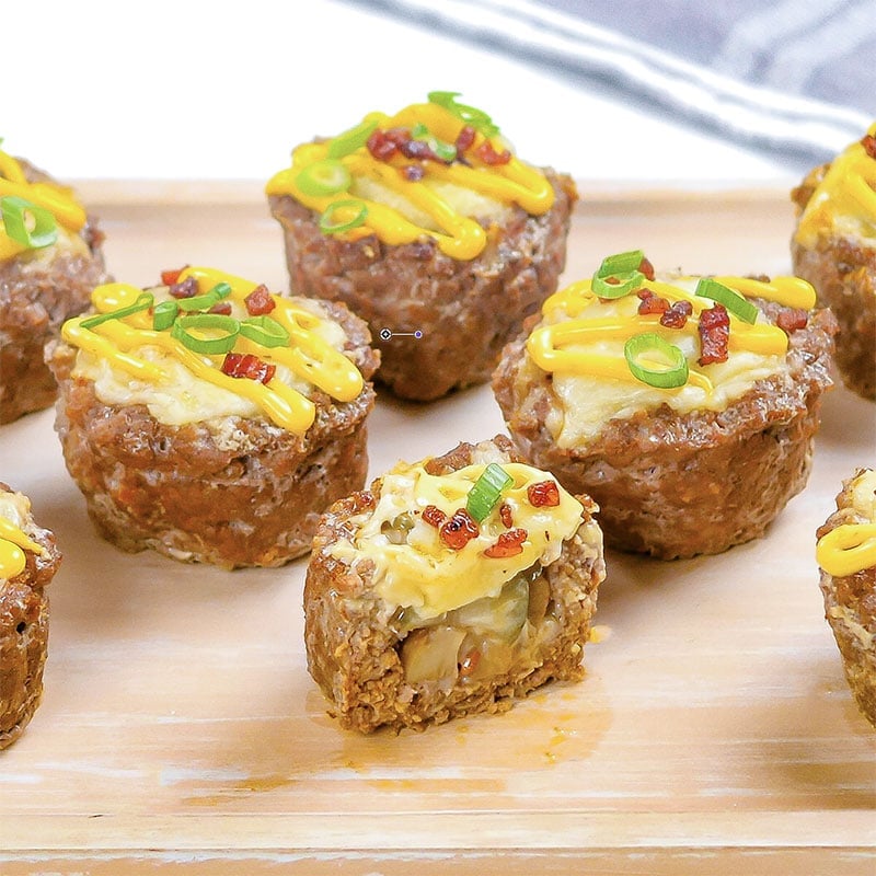 How to make keto hamburger cups