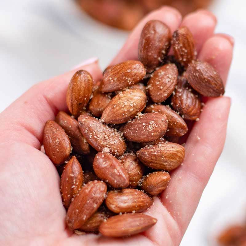 How to make Low Carb Roasted Almonds