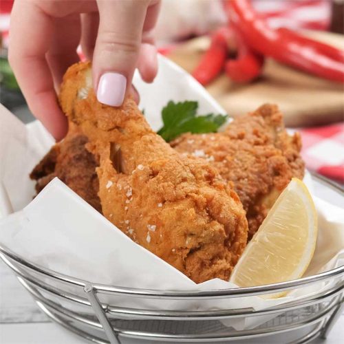 The Best Keto Hot & Spicy Fried Chicken Recipe