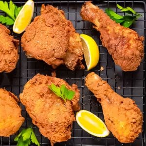 Keto Spicy Fried Chicken