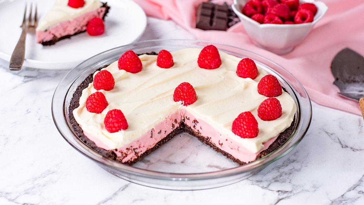 The Best Keto Raspberry Cream Pie Recipe (2g Carbs) My Keto Kitchen