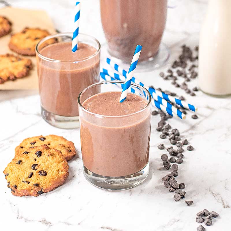 Keto chocolate milk