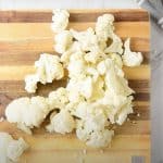 Roasted cauliflower step 2