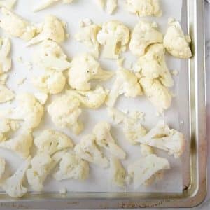 Roasted cauliflower step 4