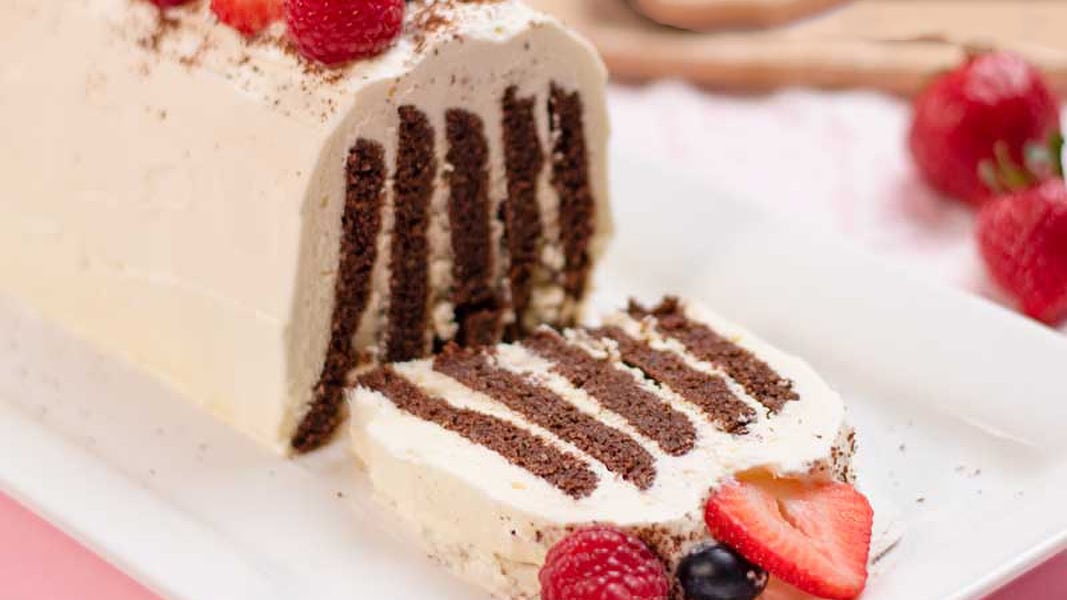 Keto Chocolate Ripple Cake Recipe