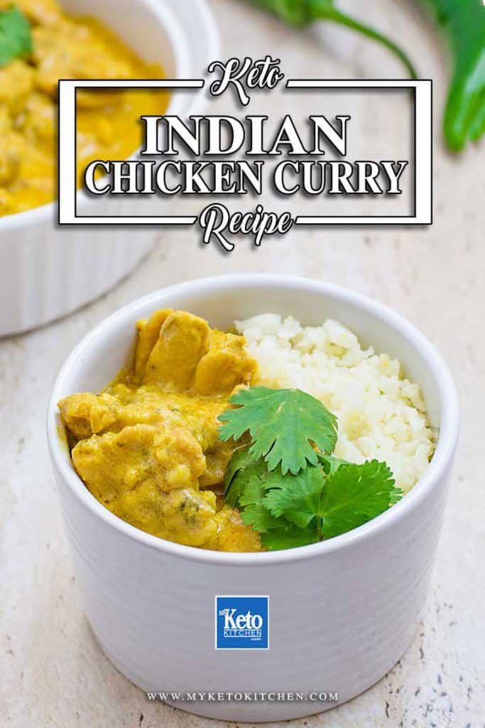 The best keto chicken curry.