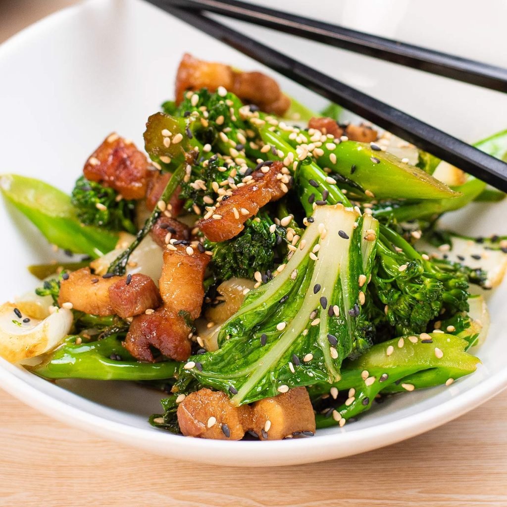 The best pork belly stir fry recipe