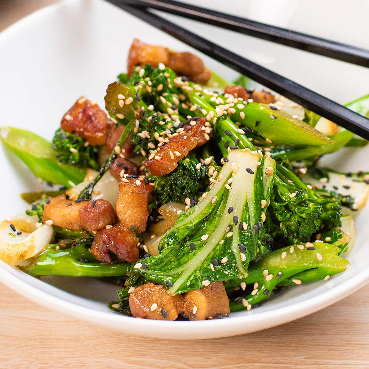 Healthy Pork Belly Stir Fry Recipe