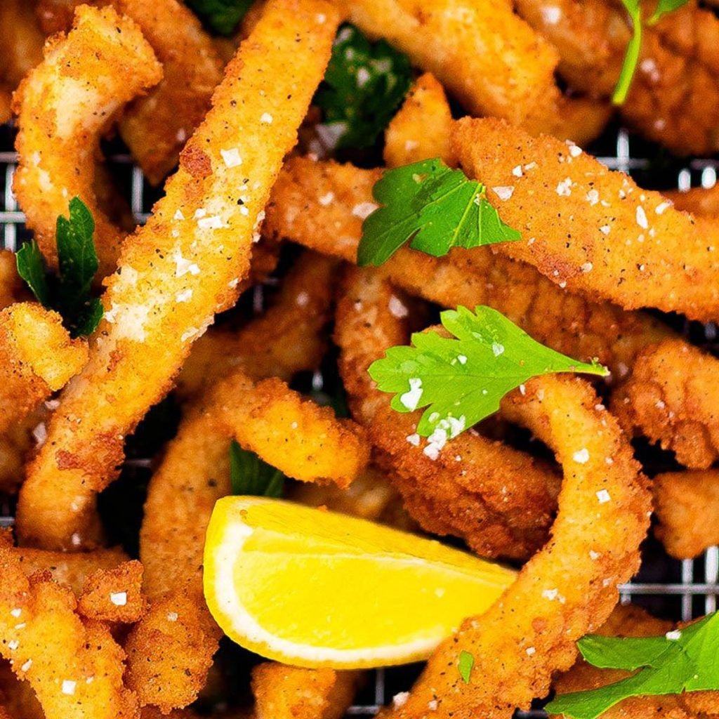 Keto calamari.