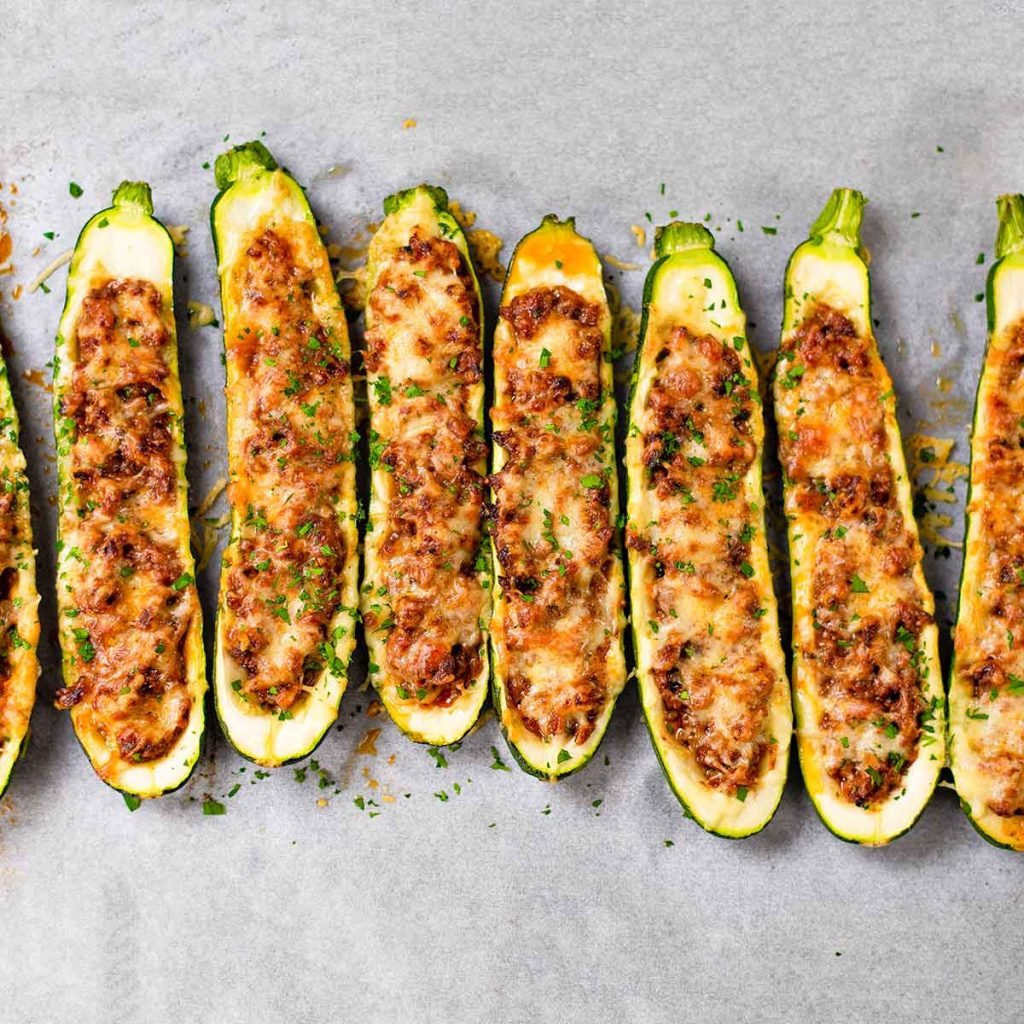 Keto Zucchini Boats