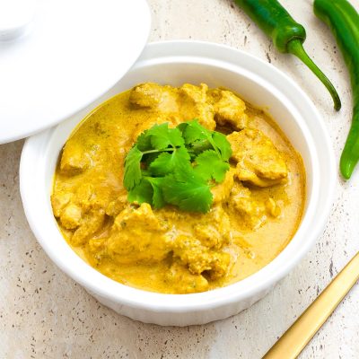 Keto Chicken Curry Recipe (3g Carbs)