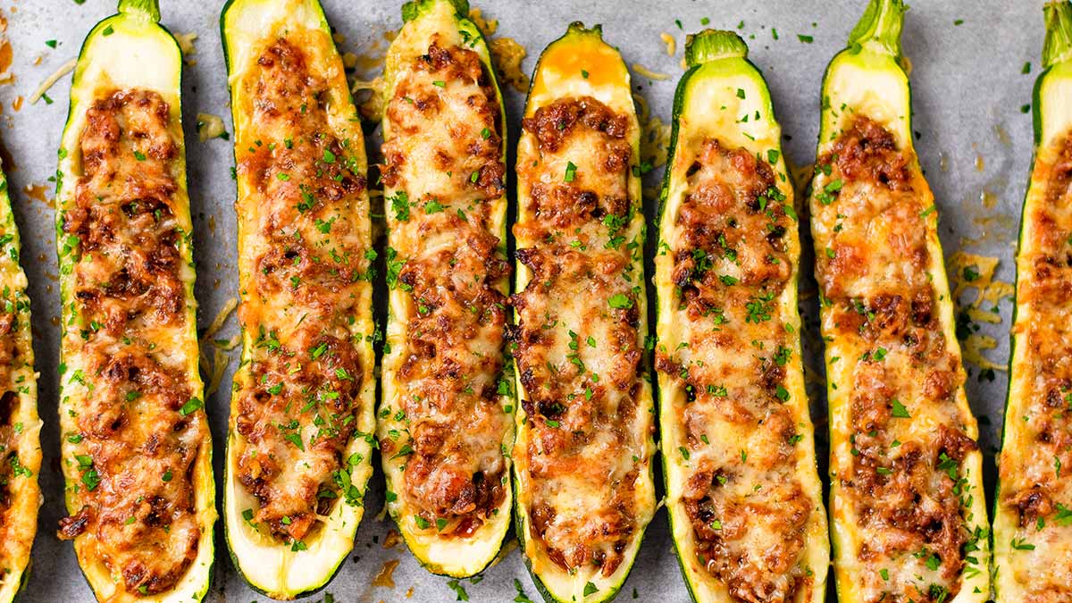 Easy Keto Zucchini Boats Recipe - Delicious!