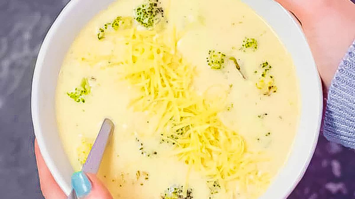 Best Keto Broccoli Cheddar Cheese Soup Recipe My Keto Kitchen