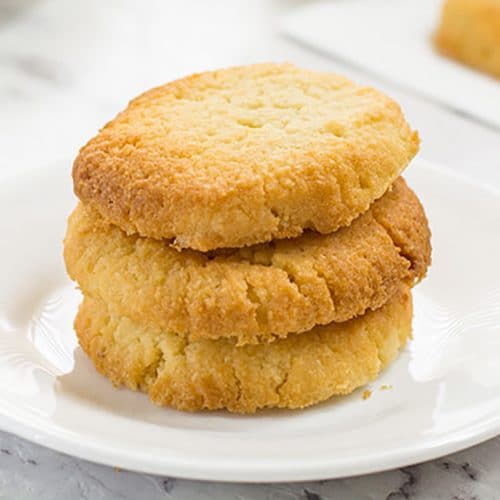 Keto shortbread cookies