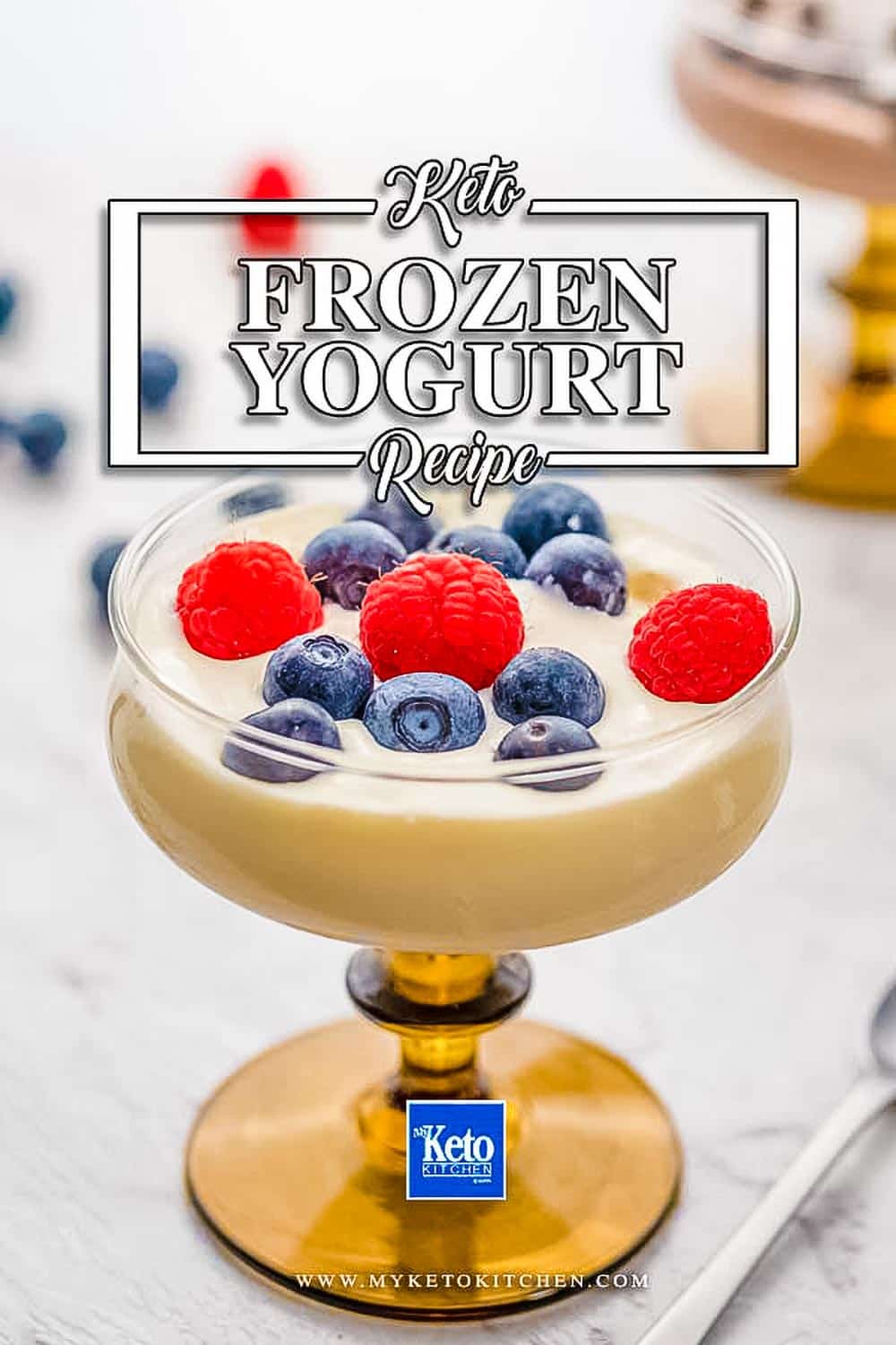 Easy Keto Frozen Yogurt Recipe (2g Carbs) My Keto Kitchen
