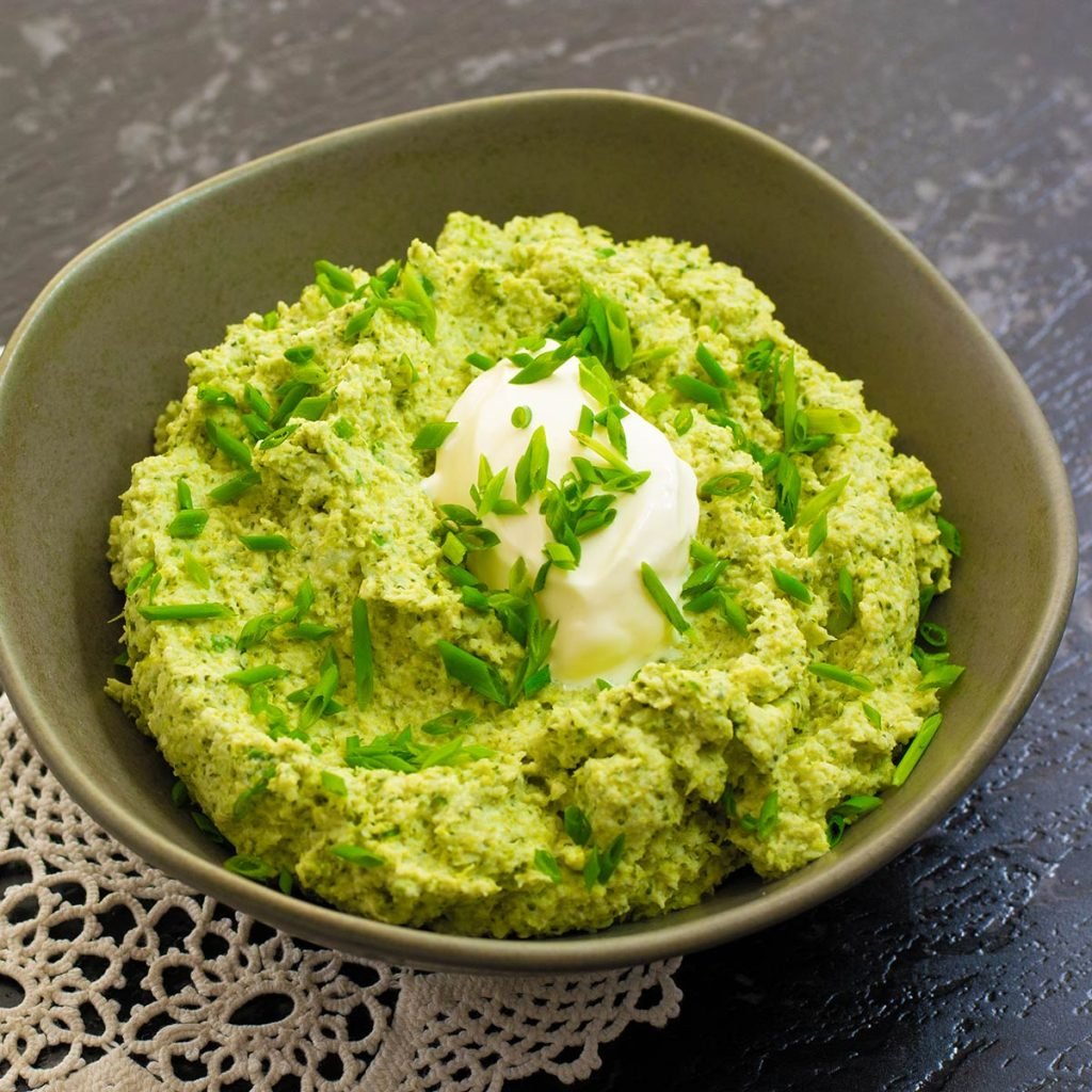 Broccoli Mash in a bowl