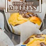 The Best Choc Chip Keto Muffins Recipe - Moist and Delicious