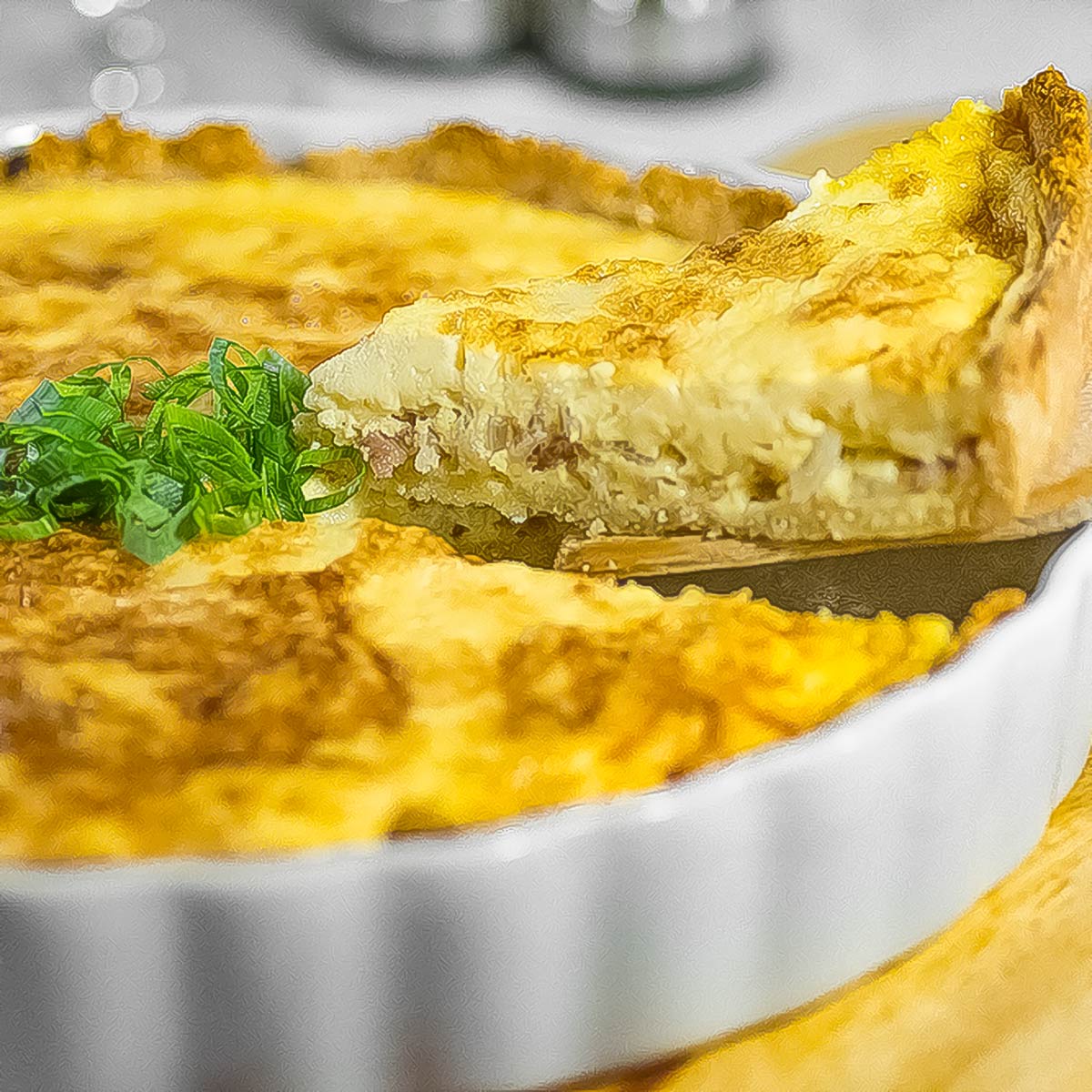 Keto quiche recipe