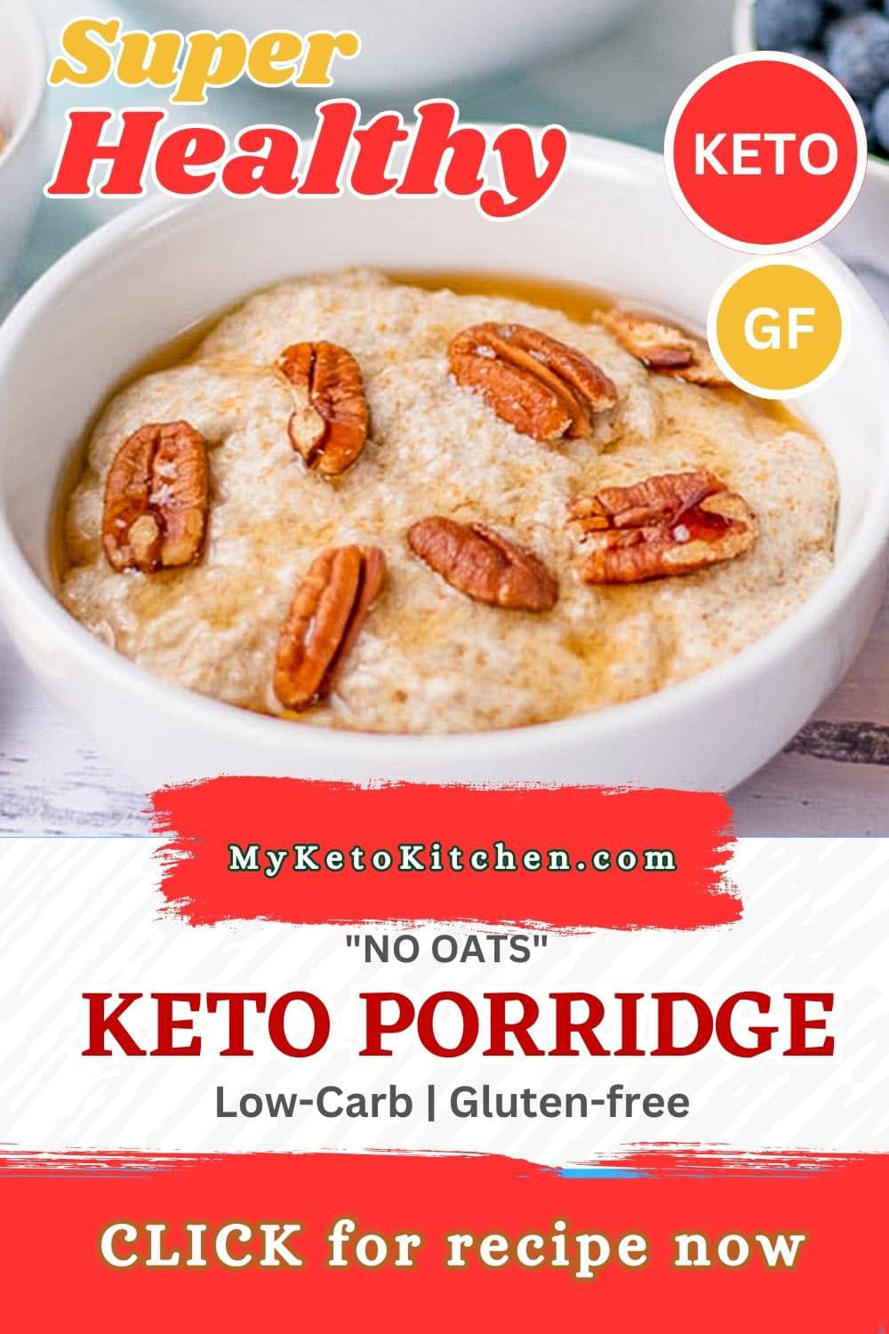 Best Keto Porridge Recipe Super Healthy (4g Net Carbs)