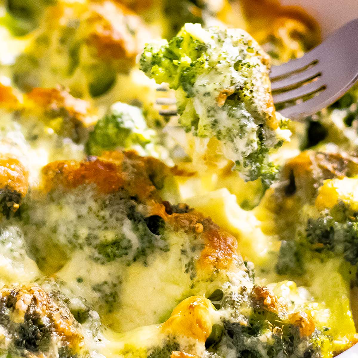 Easy Keto Broccoli Cheese Gratin Recipe Super Healthy!