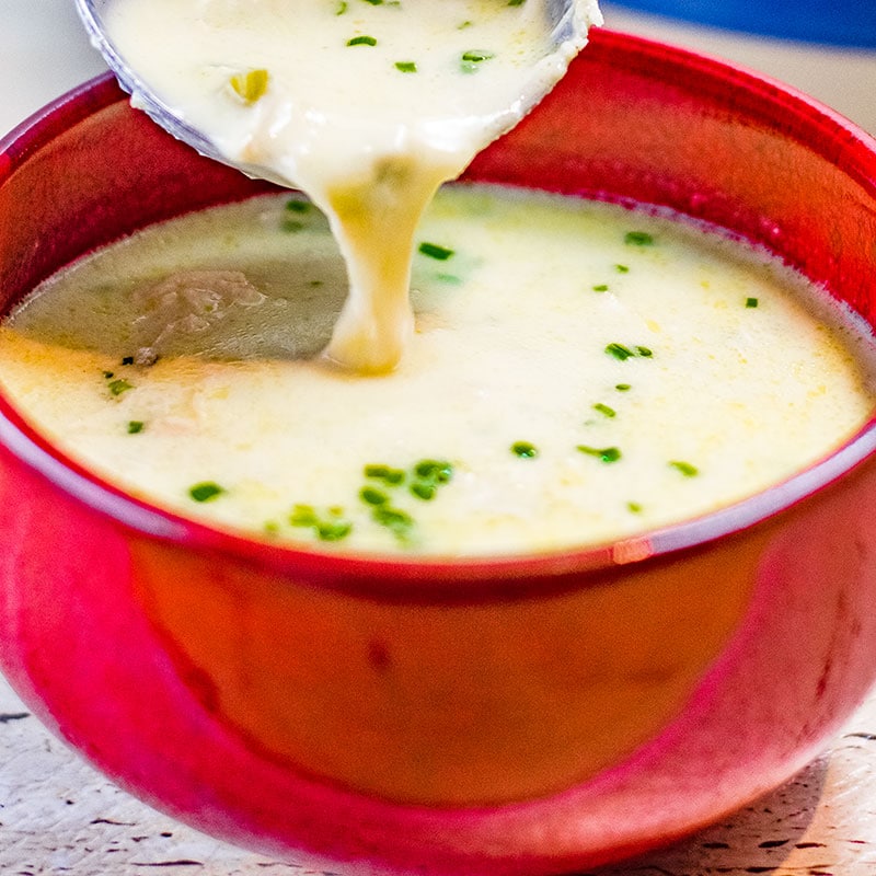 Hearty Keto Cream Of Chicken Soup Recipe by My Keto Kitchen