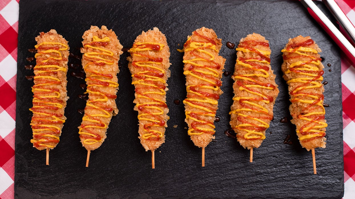 Keto Corn Dog Recipe - Gluten Free Korean Style – ChocZero