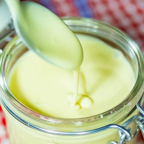 Sugar free sweetened condensed milk recipe.