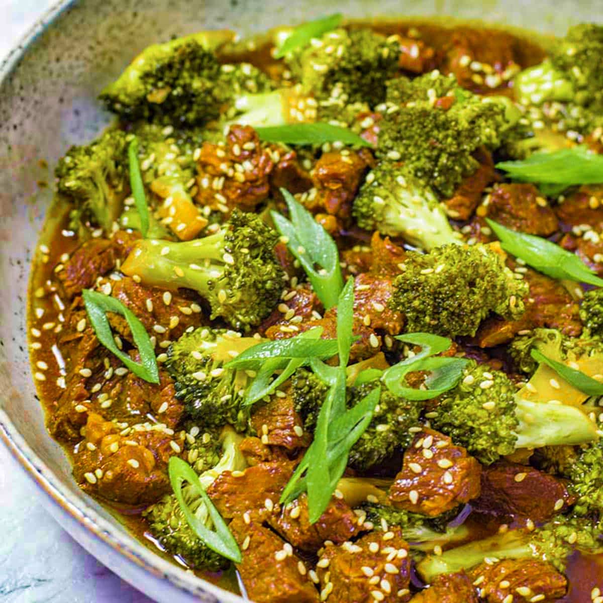 Keto beef and broccoli recipe.