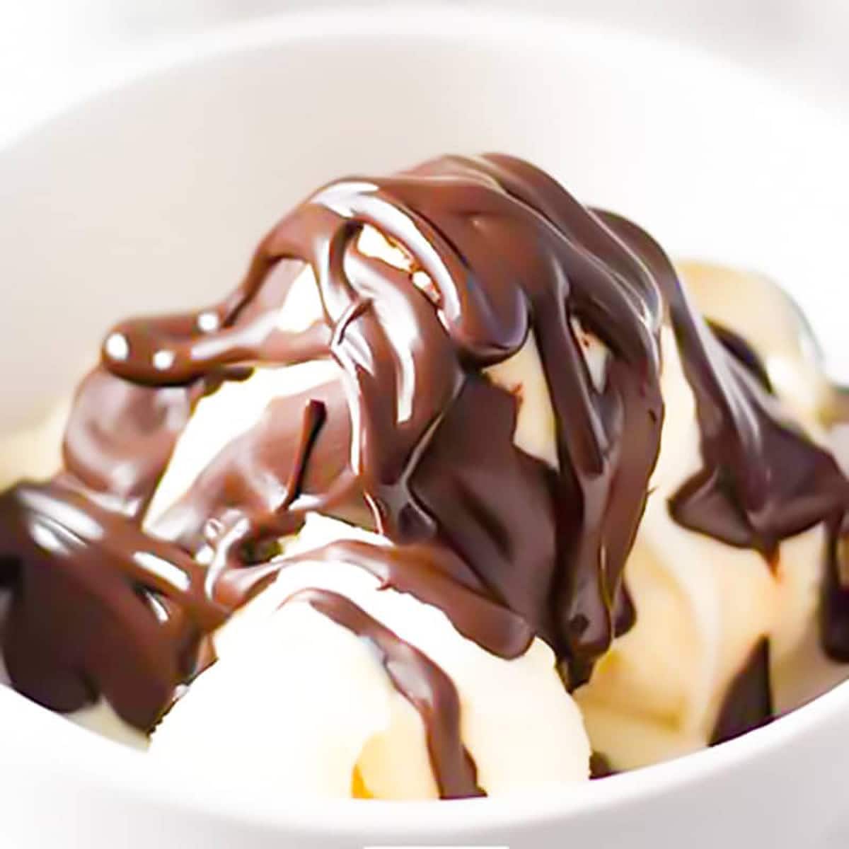 Keto chocolate sauce.