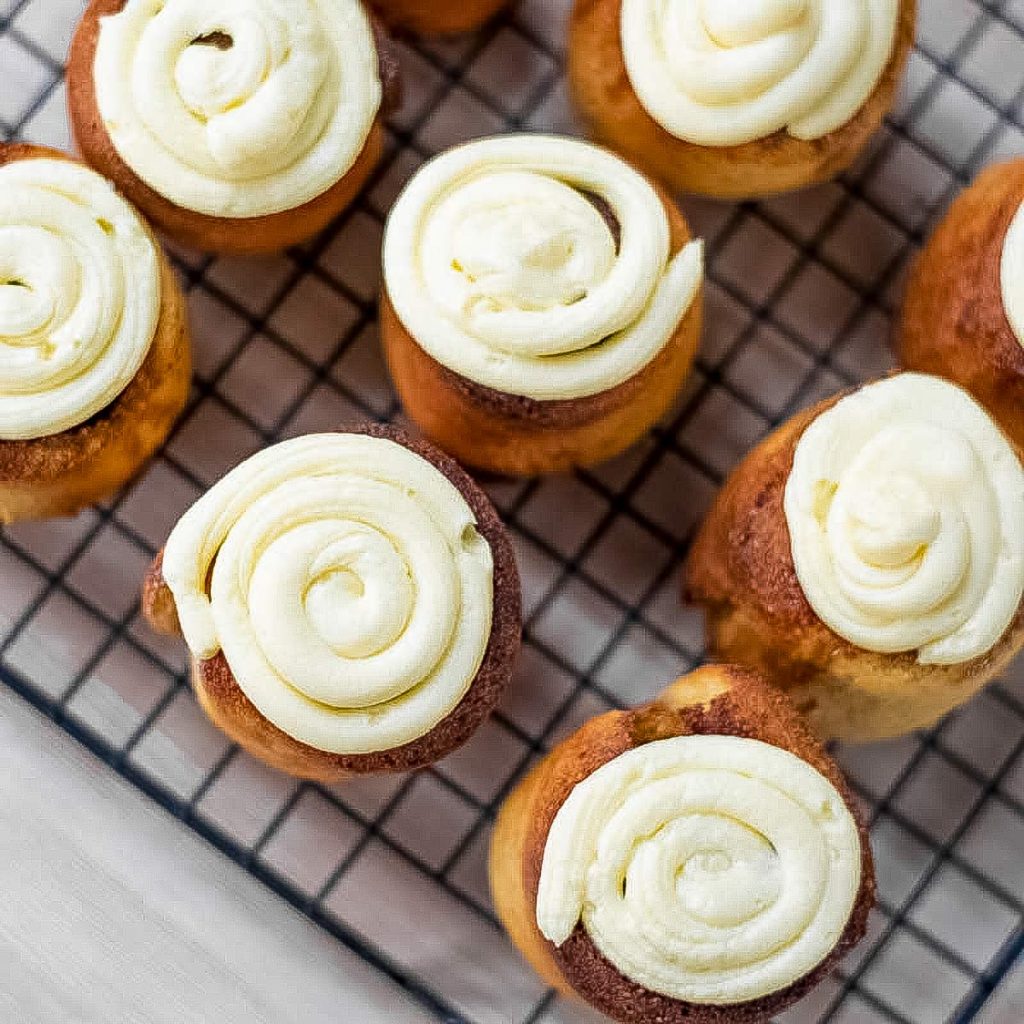 Keto cinnamon scrolls.