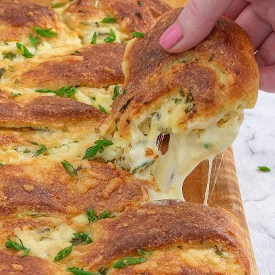 Keto Pull Apart Bread – Cheesy Garlic