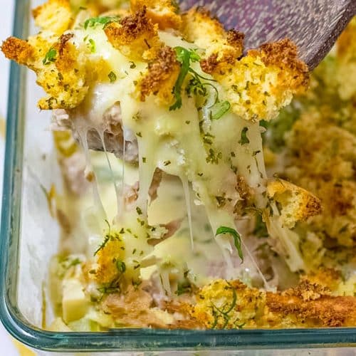 The Best Keto Tuna Casserole Bake Low Carb Mornay by My Keto Kitchen