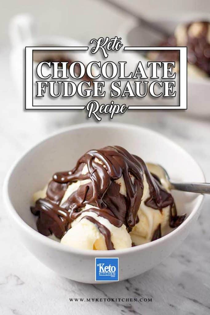 The Best Sugar Free Chocolate Sauce Recipe that you can make at home.