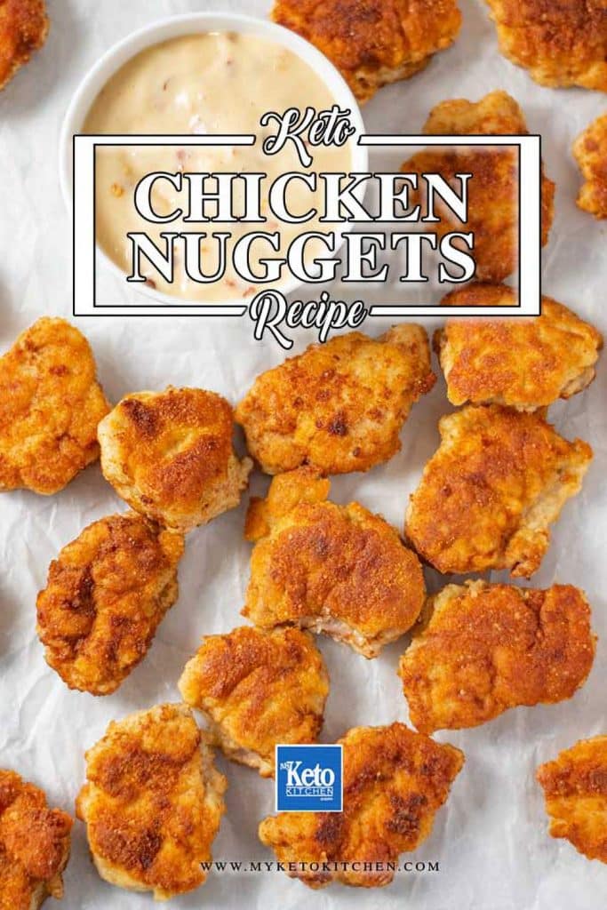 The best keto chicken nuggets recipe.