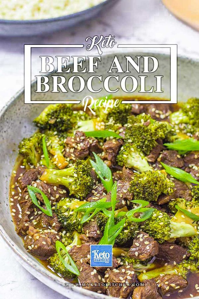 Easy Slow Cooked Keto Beef and Broccoli Recipe.
