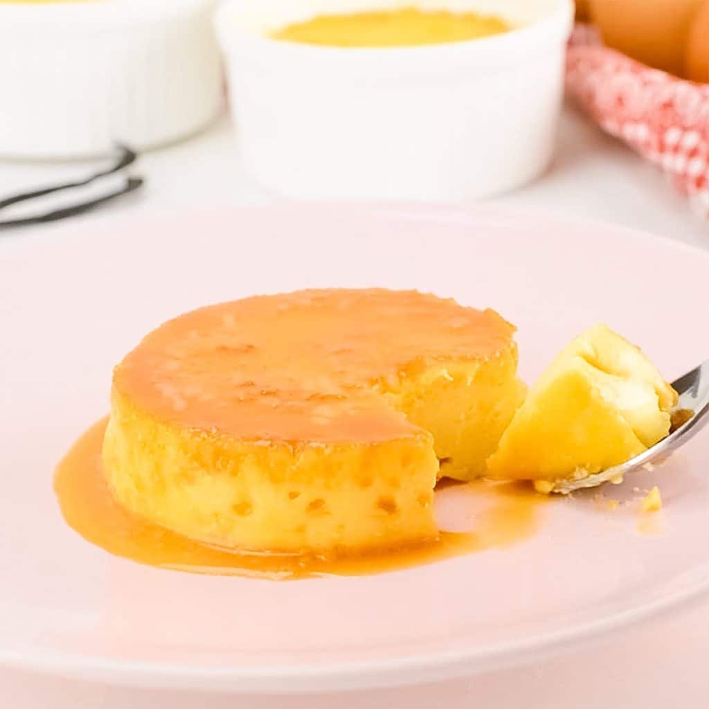 Keto Flan Homemade