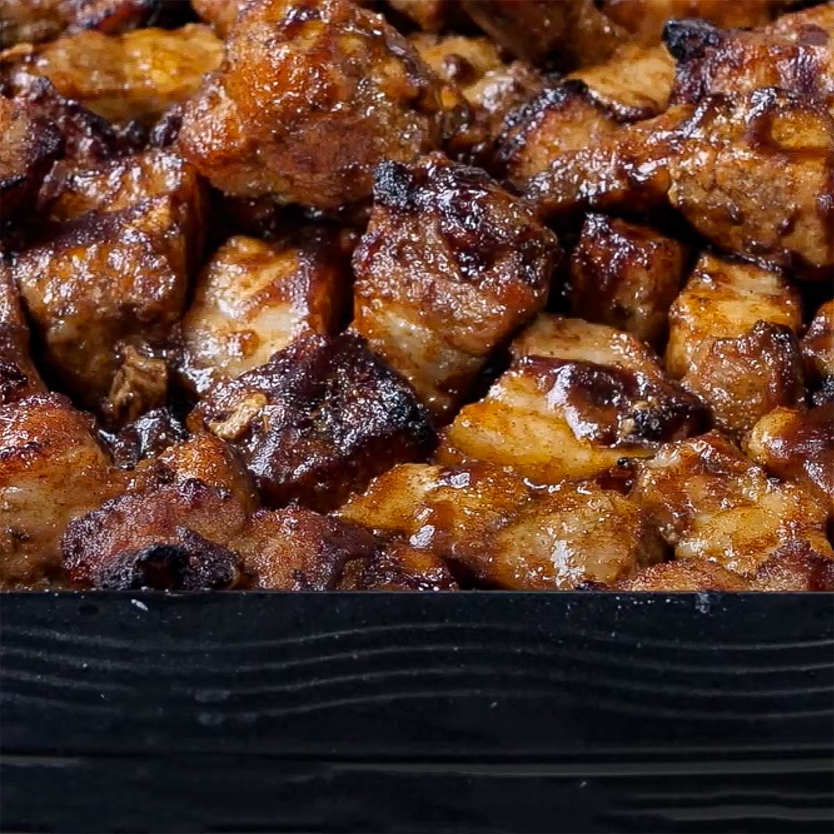 Pork Belly Bites Recipe Sticky BBQ, Oven Baked