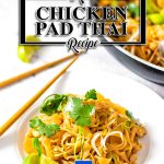 The Best Keto Chicken Pad Thai Recipe - Super Low Carb and Delicious.