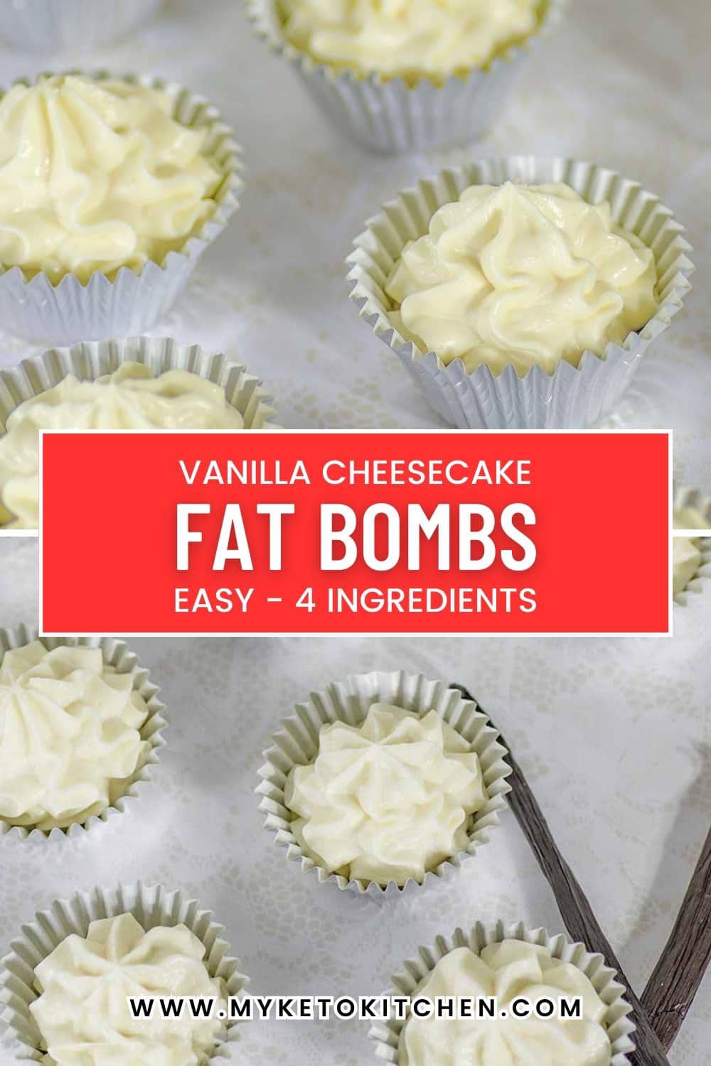 The Best Keto Cheesecake Fat Bombs Recipe (4Ingredients)