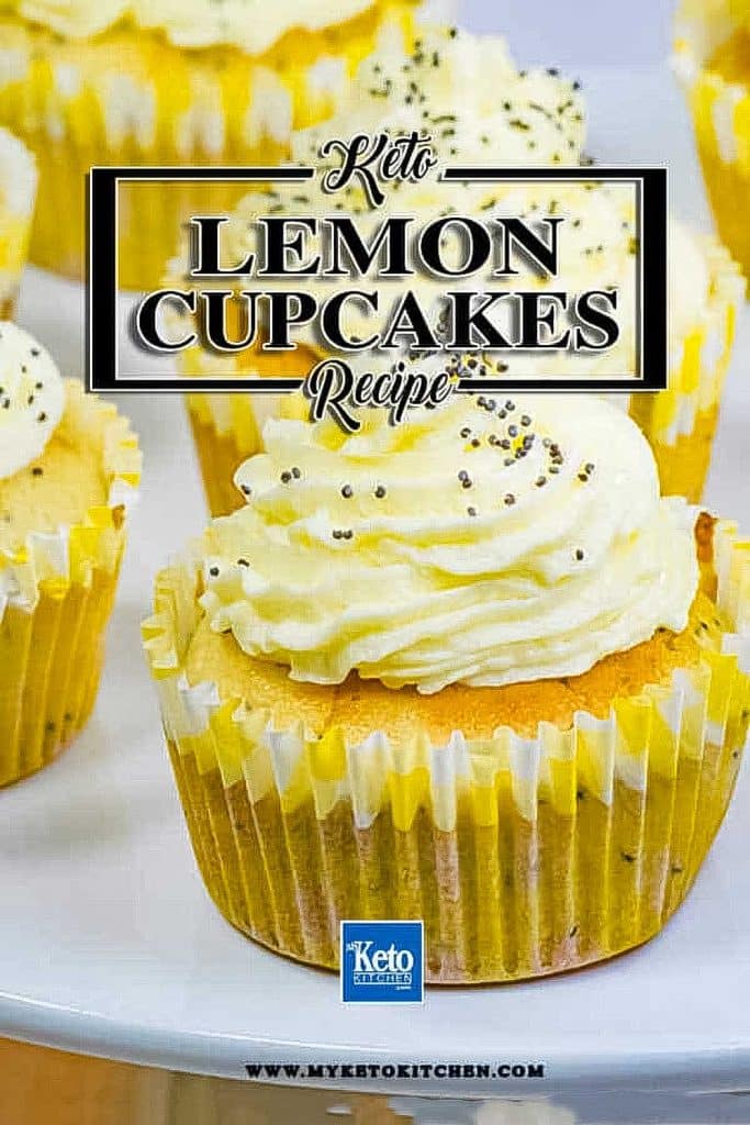Keto Lemon Poppyseed Muffins