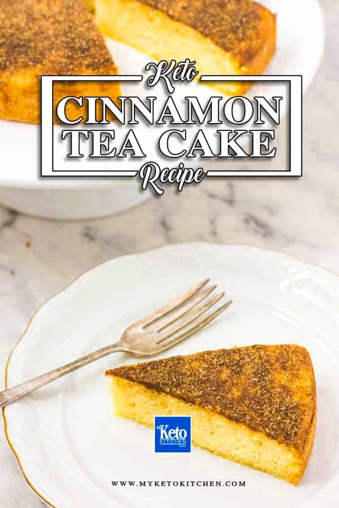 The Best Keto Cinnamon Tea Cake Recipe - Moist not dry its work Perfect with Keto Custard or Ice Cream.