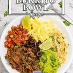 Keto Burrito Bowl Recipe