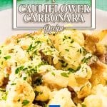 Keto Cauliflower Carbonara