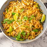 Keto chicken pad thai recipe.