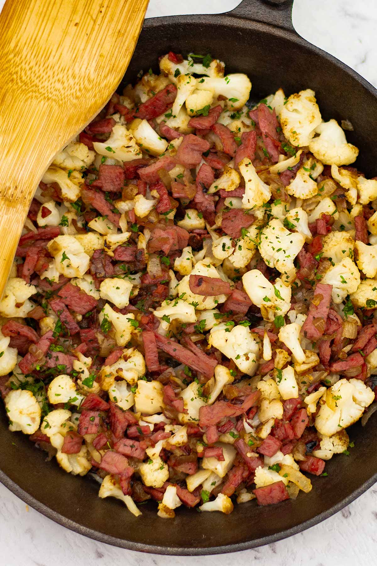 Keto Corned Beef Hash Recipe Crispy Low Carb Breakfast