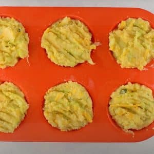 Keto zucchini muffins step 6
